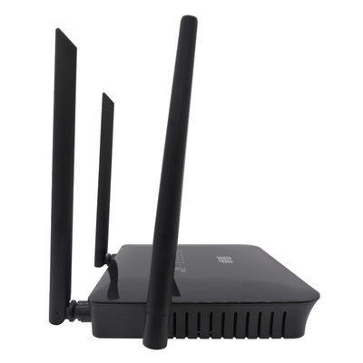 Porto duplo 100M Desktop do router do router 5.8G da frequência AC1200 300 Mbps Wifi